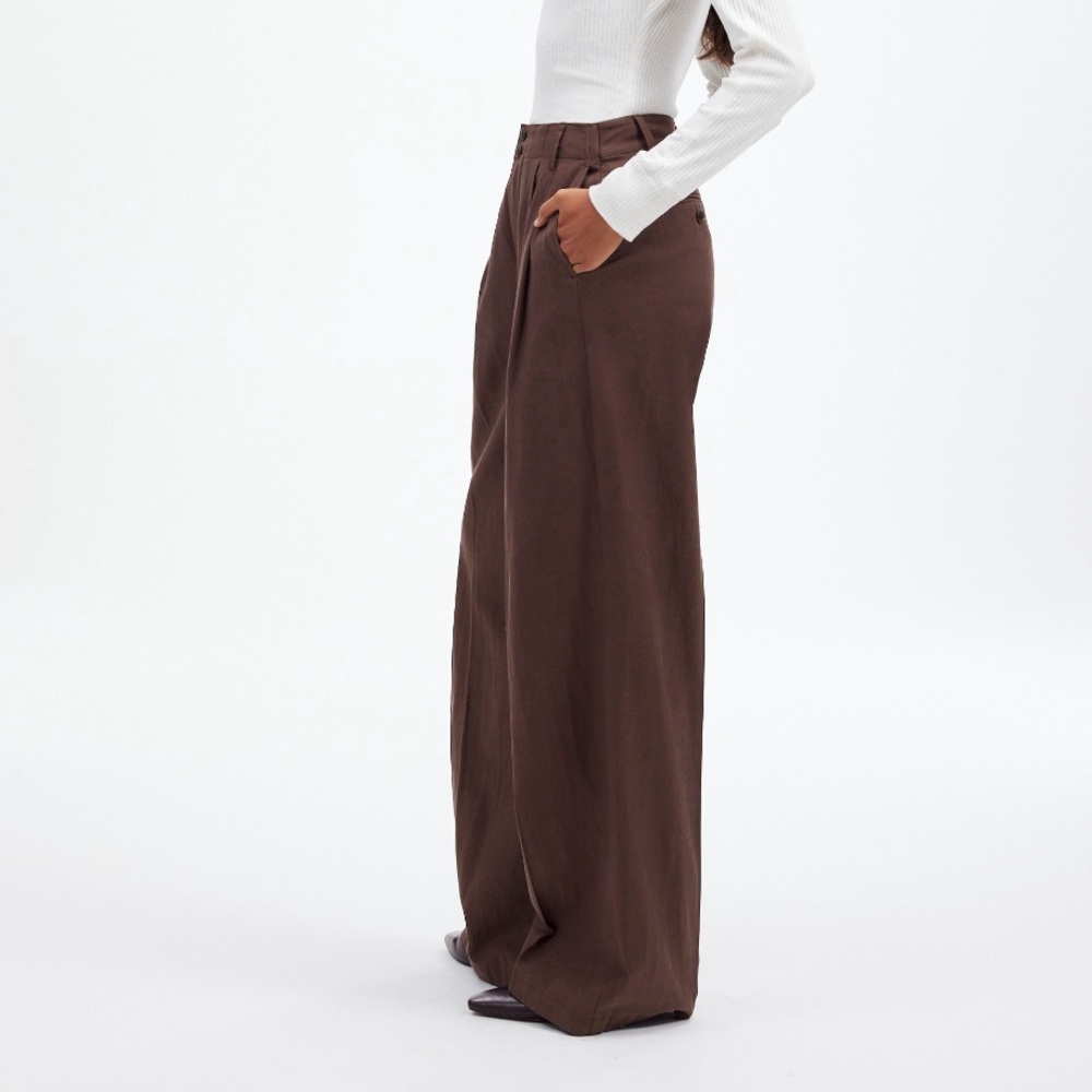 Madewell Harper wide leg pant sz 10 - Picture 8 of 8